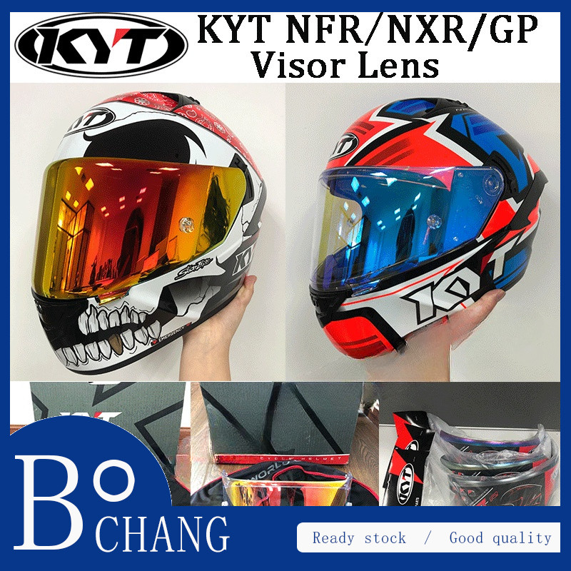 Ống kính tấm che KYT NFR / NXR / GP Iridium Revo Lens Fit cho mũ bảo hiểm KYT NFR / NXR / GP KYT