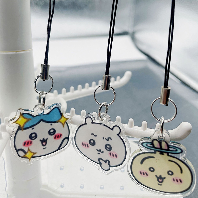 Dây chuyền điện thoại di động acrylic phong cách hoạt hình dễ thương Chiikawa Usachi-SN | BigBuy360 - bigbuy360.vn