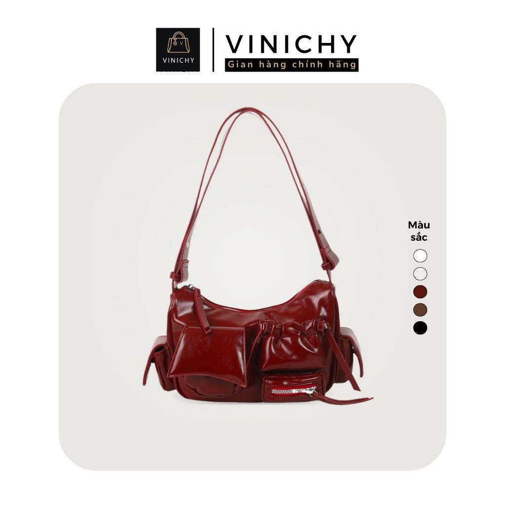 Túi xách nữ đeo chéo, đeo vai VINICHY size 25cm HA752