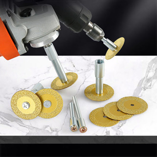  Kaiyo Lưỡi cưa lưỡi cắt mini 40mm phủ kim cương cắt đá hoa cương gắn máy mài máy khoan 