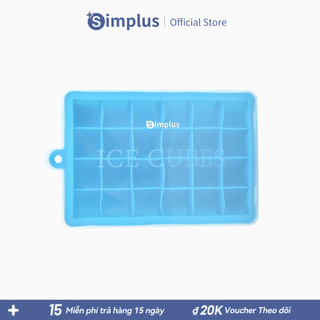  Simplus Khay Đá Silicone Dẻo Dễ Lấy Đá GJBG001 
