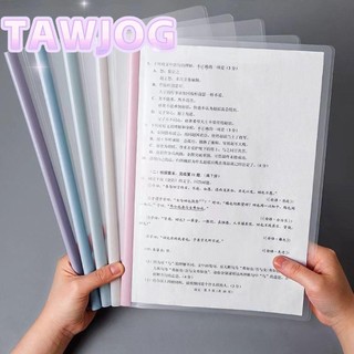 TAWJOG Kẹp Thanh Tài Liệu,Bìa Kẹp Hồ Sơ Tài Liệu A4 Tiện Dụng Dày Dặn Cho Học Sinh