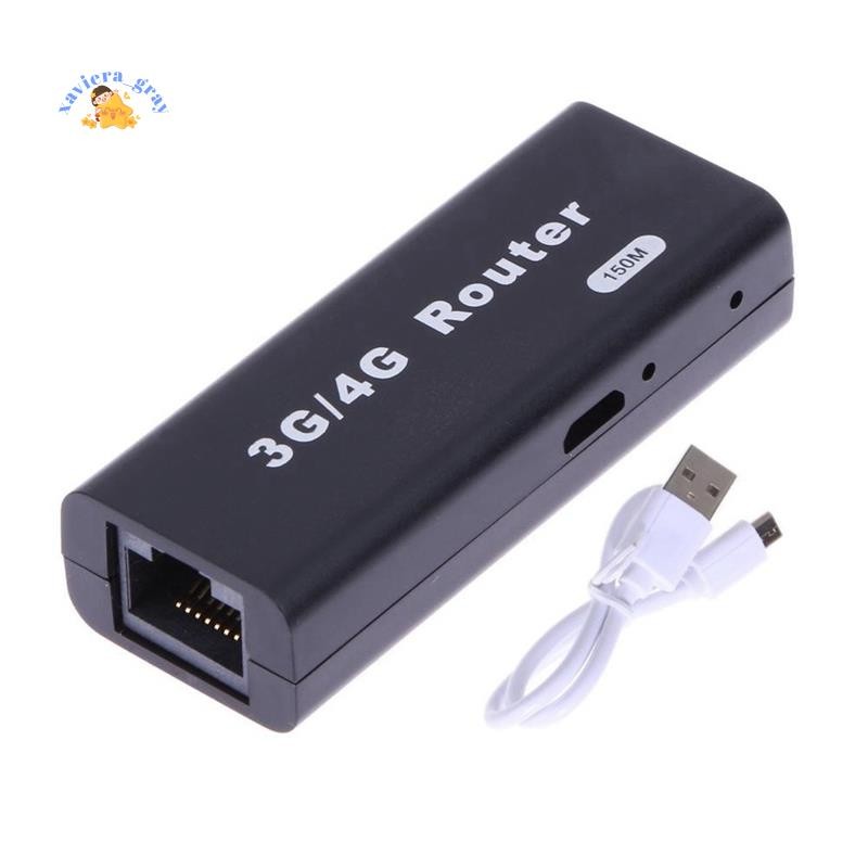 Bộ định tuyến WiFi 3G / 4G WiFi Wlan Hotspot Điểm truy cập WiFi 150Mbps Bộ định tuyến không dây USB 