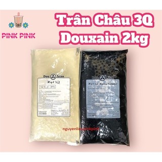 [ THÙNG 12KG ] TRÂN CHÂU 3Q DOUXAIN TRẮNG / ĐEN HÀNG HUY TÚI 2KG