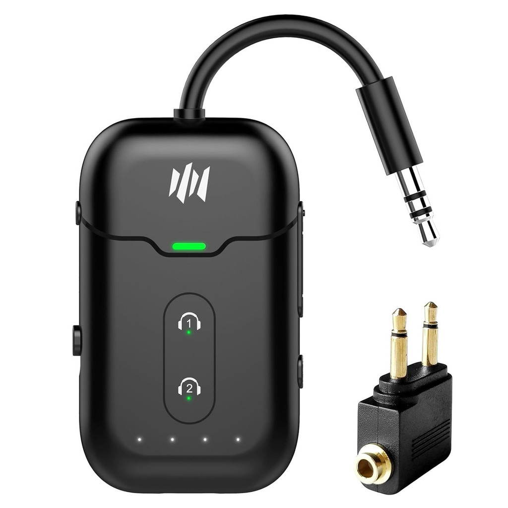 Beeitzie & Airfly Bộ thu chuyển đổi Bluetooth 5.4 bán chạy Bộ phát cuộc gọi trắng aptx