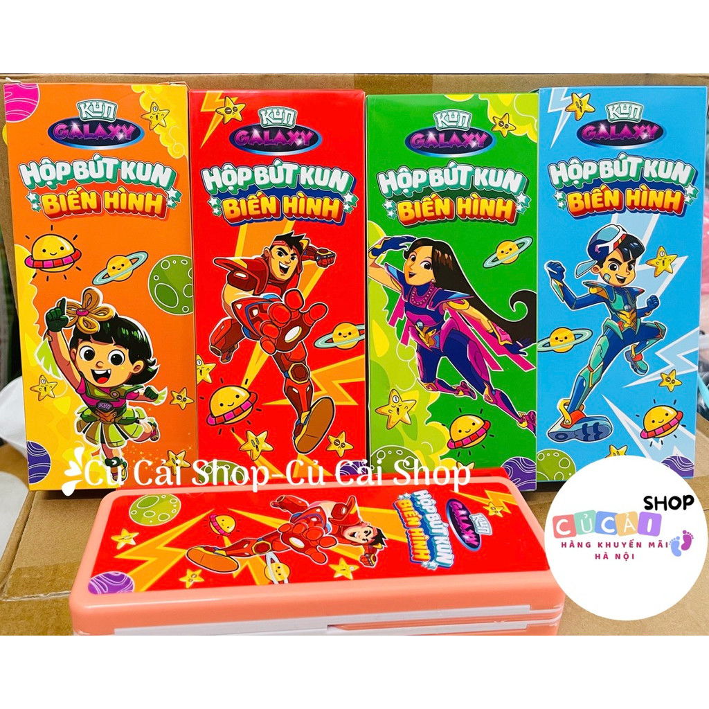 Hộp bút kun biến hình 2025