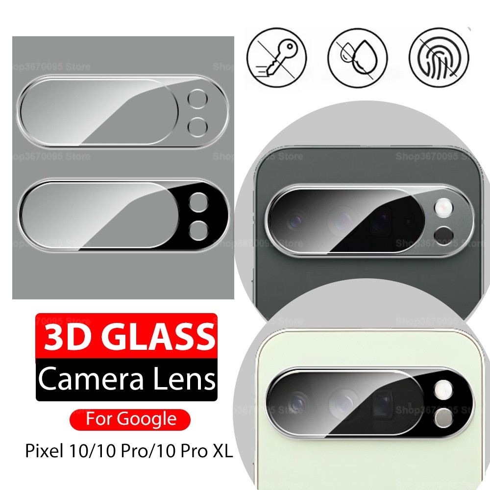 3 Miếng Kính Bảo Vệ Ống Kính 3D Cho Google Pixel 10 Pixel 10 Pro Pixel 10 Pro XL Pixel10 10ProXL Phi