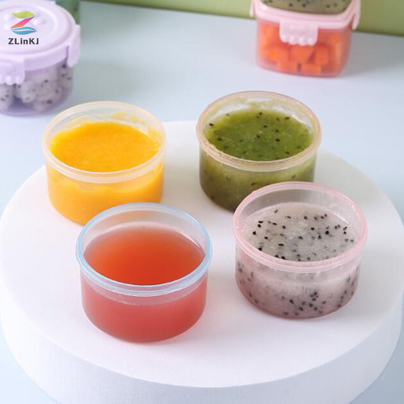 Zlinkj 1 Mini Tròn Vuông Chai Cà Chua Gia Vị Chai Nước Sốt Mật Ong Mù tạt Salad Trang Điểm Nhà Bếp Hộp Đựng Nước Sốt Bento Mới