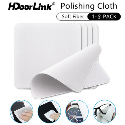 Hdoorlink Mềm Đánh Bóng Vải Cho A-ple Pad Điện Thoại Camera Màn Hình Sạch 3 / 2 / 1 Chiếc 16x16cm Vải Vệ Sinh Đa Năng