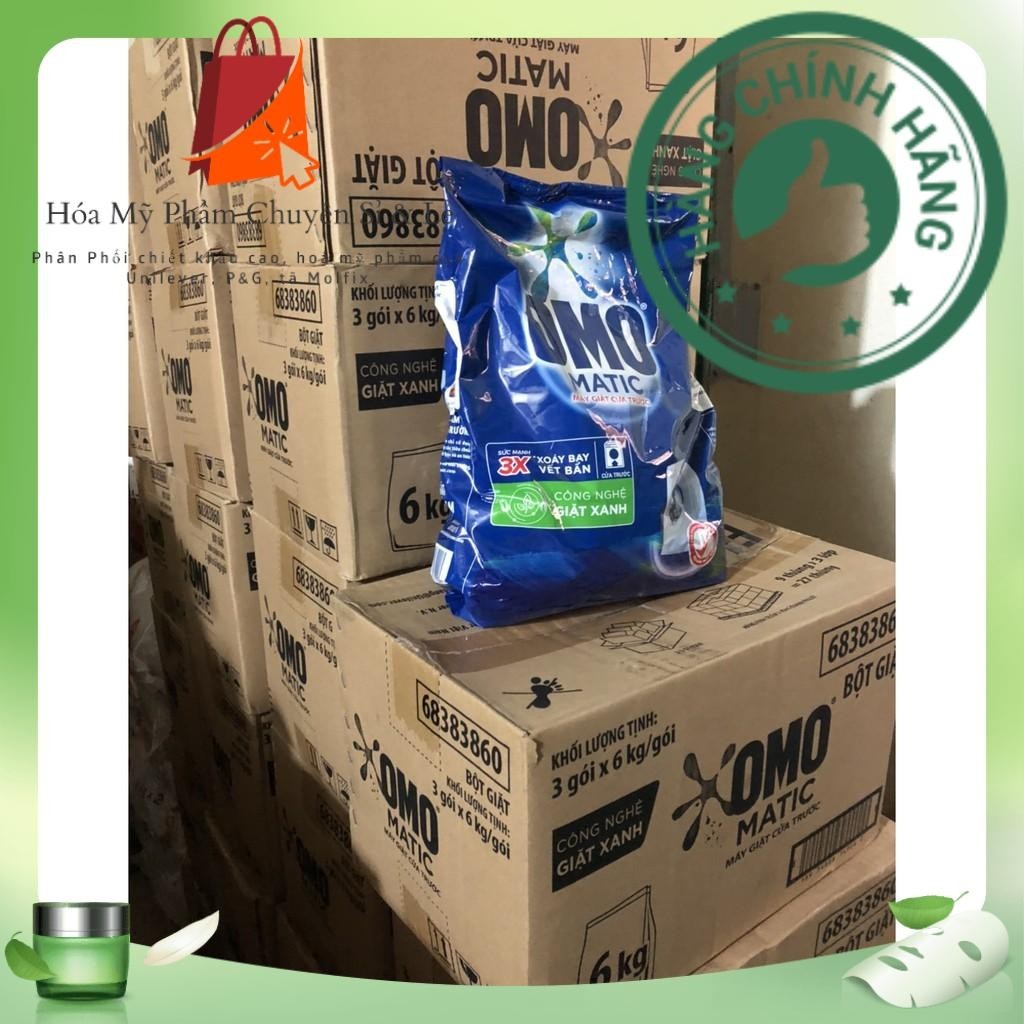 Bột giặt Omo Matic cửa trước 6kg