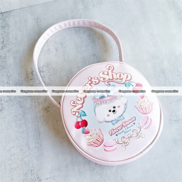 Túi bánh quy tròn Flower Knows never’ shop