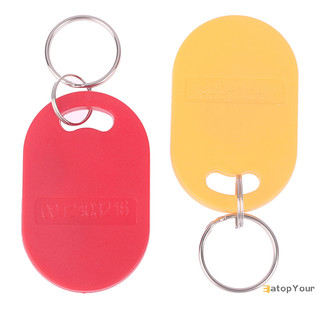 Eatopyour] Tần số Chip kép RFID 125KHZ T5577 13.56MHZ IC ghi có thể thay đổi + ID Thẻ chìa khóa tổng hợp có thể ghi lại Keyfob mới
