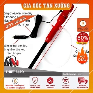 Bơm hút xăng, dầu, bơm nước bể cá kẹp bình ắc quy chạy điện 12V, 24V