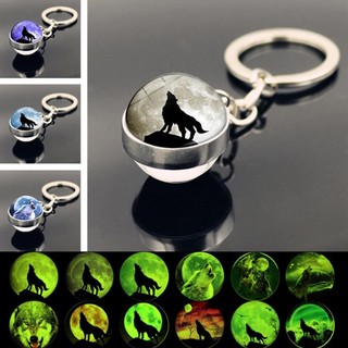 Móc khóa hình chó sói độc đáo