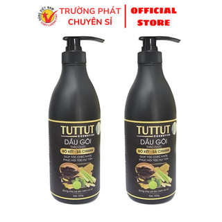Dầu gội thảo dược bồ kết - sả chanh tuttut 800ml truongphatchuyensi