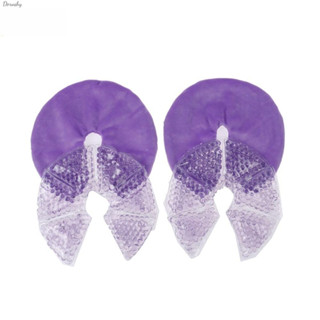 Gói lạnh nóng POOU, Miếng đệm ngực giảm đau có thể tái sử dụng, 1 / 2 chiếc Miếng đệm Gel nén lạnh cho con bú Mẹ