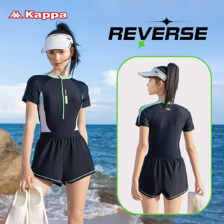 Kappa Đồ Bơi Nữ Bảo Thủ Bao Bụng Một Mảnh Đồ Bơi Nữ 2024 Phong Cách Mới Thu Đông Nóng Mùa Xuân Kích Thước Lớn Swimsu