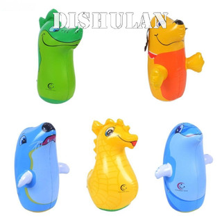 Dalton Bong Bóng Bơm Hơi Bằng pvc Hình Động Vật Hoạt Hình Voi Khủng Long Chim Cánh Cụt Trang Trí Tiệc Cho Bé / Trẻ Sơ Sinh