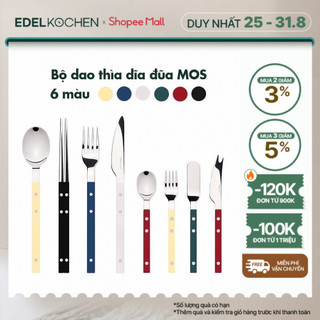 Bộ dao thìa dĩa đũa inox 304 cao cấp Edelkochen MOS Collection