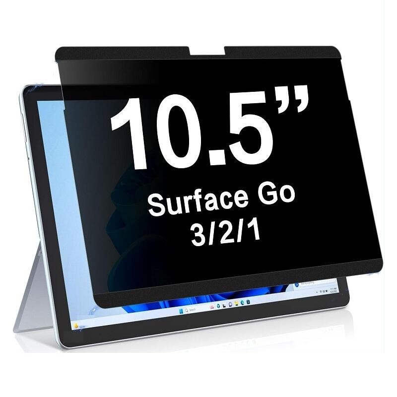 Dành cho Microsoft Surface Go 3 2 Go2 10.5 "Miếng dán bảo vệ màn hình chống nhìn trộm ngang cho Surf