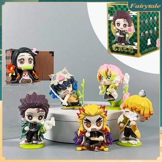 ☢ Demon Slayer Tanjiro Kamado Tokitou Muichirou Kanroji Mitsuri Đồ chơi mô hình Anime Thiết bị ngoại vi Đồ trang trí máy tính để bàn Quà tặng Mới