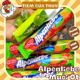 Kẹo Xoài Nhân Muối Ớt Alpenliebe, Kẹo Cứng, Kẹo Ngậm Vị Xoài Nhân Muối Ớt, đồ ăn vặt