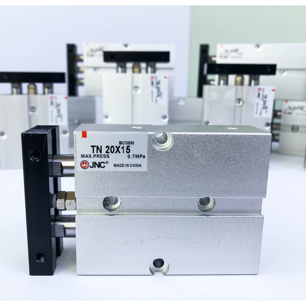 Xi lanh khí nén TN 20 - Xi lanh khí nén 2 ty TN 20 - Xi lanh khí nén thân dẹt TN 20