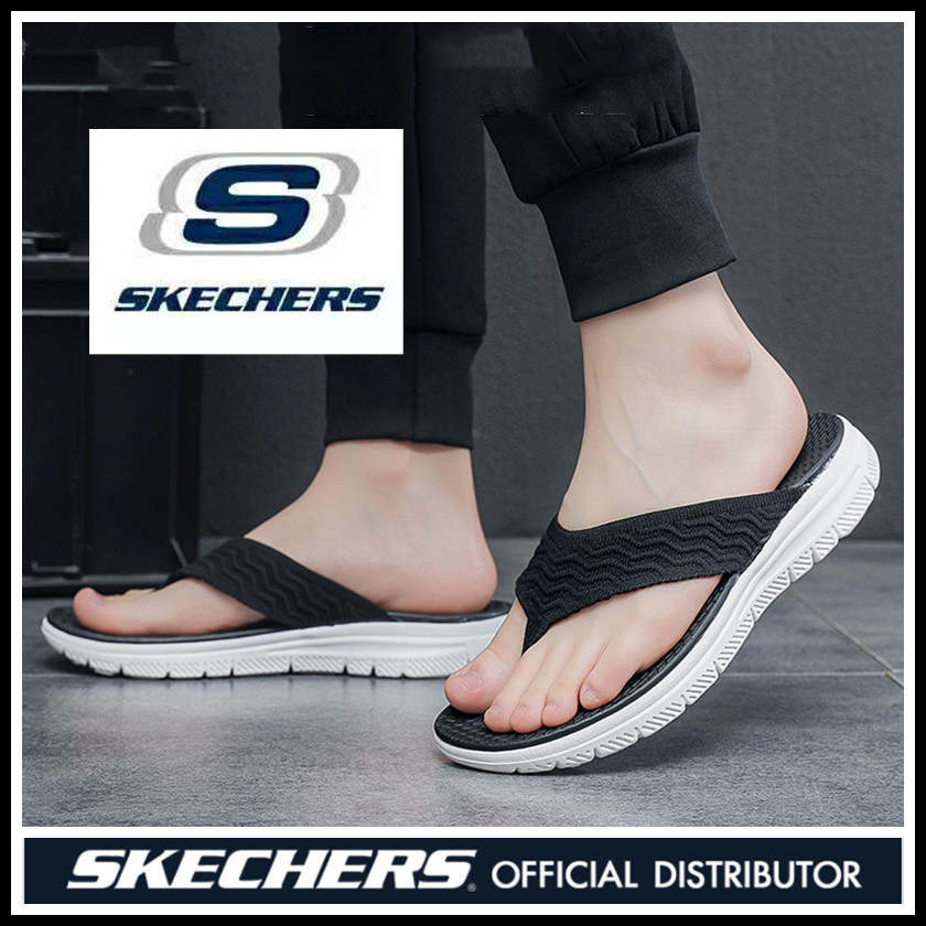 Dép nam đi biển dép nam sandal nam mùa hè dép xỏ ngón nam * Skechers _ man Dép thường ngày