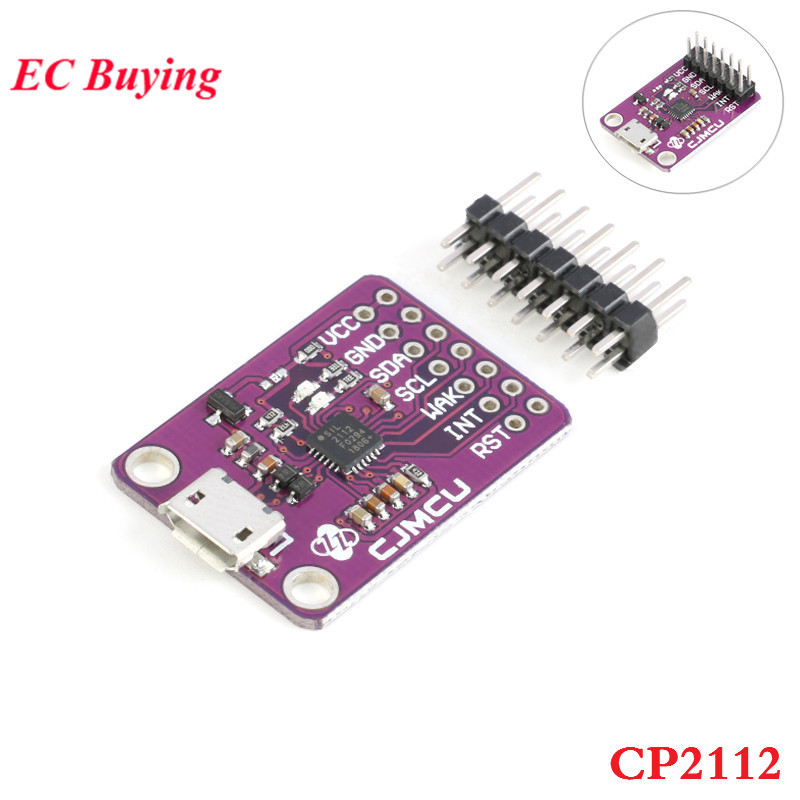 CP2112 Debug Board USB sang SMBus I2C Mô-đun giao tiếp 2.0 MicroUSB 2112 Bộ đánh giá cho mô-đun cảm 