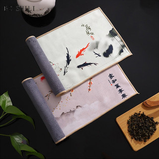 Unewtyu Khăn Trà Dày Sơn Trung Quốc Siêu Thấm Hút Cao Cấp Bộ Trà Phụ Kiện Thảm Bàn Khăn Ăn Trà Chuyên Nghiệp VN