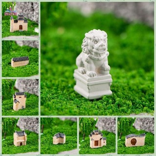 Jesjeliu Cảnh Quan Cảnh Quan Trang Trí Nhà Xây Dựng Cổ Mẫu Bàn Làm Việc Tại Nhà