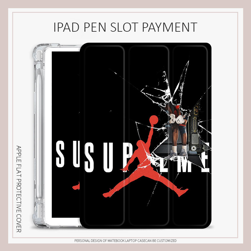 Ốp lưng Jordan tối cao iPad air4 / 5 / 6 10.2 gen7 / 8 / 9 mini4 / 5 / 6 Ốp lưng iPad 2022 2024 pro11 pro12,9 pro13 gen10