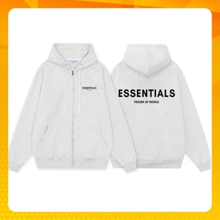 Áo Hoodie Zip Frozen Essentials Local Brand, Áo Khoác Nỉ Phong Cách Hàn Quốc, Unisex Nam, Nữ