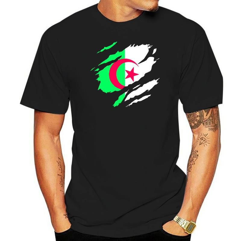 Nam Torn Algeria Cờ Áo Quốc Gia Algeria Hỗ Trợ Quốc Gia Bóng Đá