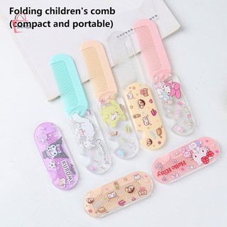  Shngki Sanrio Kawaii Lược Nhỏ Anime Kuromi Hello Kitty Cinnamoroll Nhựa Hoạt Hình My Melody Girl Mini Mang Theo Lược Đồ Chơi Quà Tặng Sinh Nhật MNS 