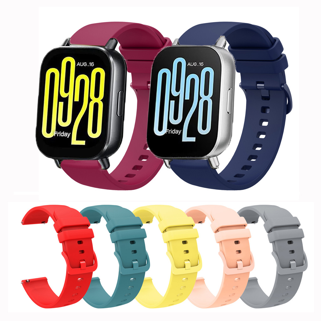 Dây đeo silicon cho Redmi Watch 5 Active / Watch5 lite Dây đeo thể thao chống nước mềm mại thời tran