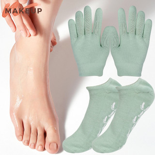 Dụng cụ chăm sóc phụ nữ - Sửa chữa làm mềm da nứt nẻ khô - Tất mặt nạ chân - Găng tay SPA - Dưỡng ẩm, làm trắng, tẩy tế bào chết - Tất Gel chăm sóc bàn chân