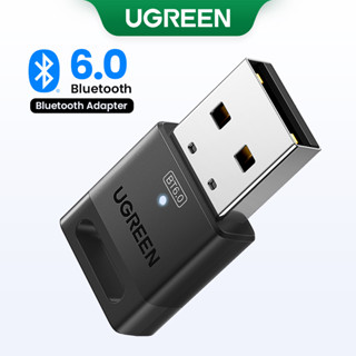 Bộ chuyển đổi Bluetooth USB UGREEN, 6.0 Dongle cho PC, Plug & Play cho Windows 11 / 10 / 8.1, Bộ thu và phát Bluetooth