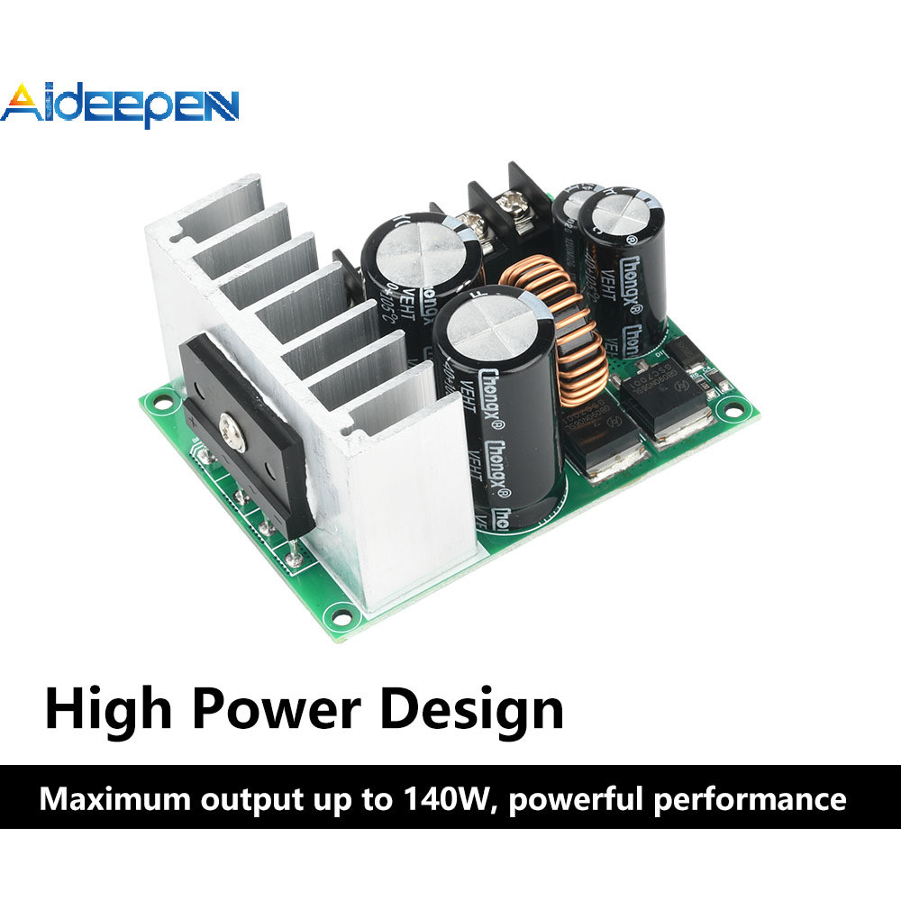 Mô-đun cấp nguồn bước xuống AIDEEPEN AC / DC-DC AC 5-25V / DC 8-38V sang DC 3.3-32V đầu ra điện áp t