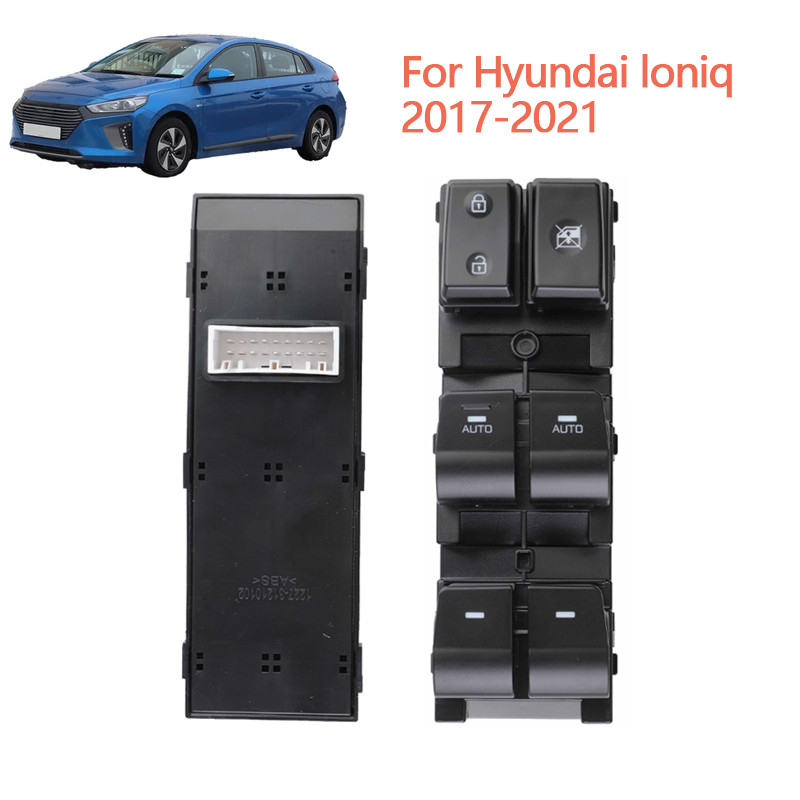 Dành Cho Xe Hyundai Ioniq 2017 2018 2019 2020 2021 Phía Trước Bên Trái Điện Chính Cửa Sổ Công Tắc 93