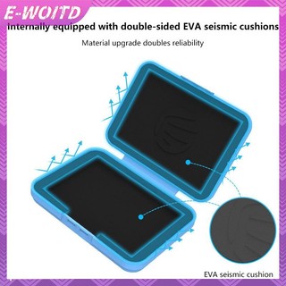 Túi & Hộp đựng ổ cứng di động E-WOITD 3,5 Inch Bảo vệ ổ cứng Hộp lưu trữ chống ẩm cho ổ cứng Hộp ổ cứng màu đen HNVN