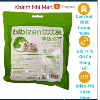    GÍA SỈ   Rong biển rắc cơm ăn liền Bibizan túi zip lớn 250g,rong biển ăn liền rong biển vụn,rong biển trộn. 