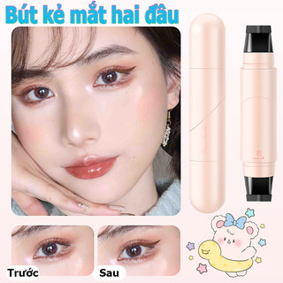 Khuôn kẻ mắt –Bút kẻ mắt một điểm: Trang điểm tem kép tiện lợi, lâu trôi