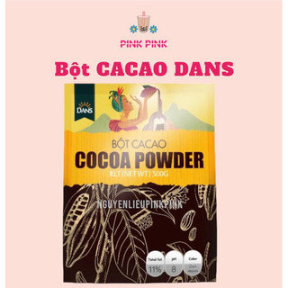 [ GÓI NGUYÊN CHẤT ] Bột Cacao Dans 500g Từ Pink Pink Nguyên Liệu & Dụng cụ Pha Chế