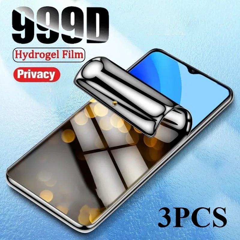 3 Miếng Mềm Bảo Mật Hydrogel Cho HTC Wildfire X E6 E5 E4 E3 Plus Star lite Chống Gián Điệp Nhìn Trộm