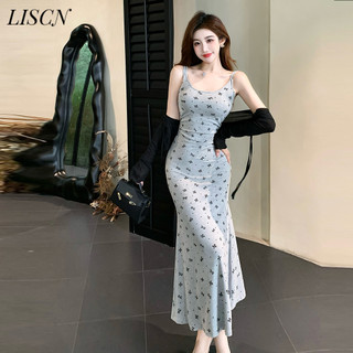 LISCN váy Đầm váy nữ body đầm thời trang Xu hướng Thời trang Popular WLQ2460YA0 27Z240705