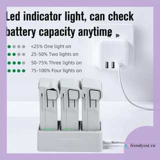 Bộ sạc pin 3 Solts Đế sạc nhanh USB 3 trong 1 cho DJI Mini 3 PRO [myfreestyle.vn]