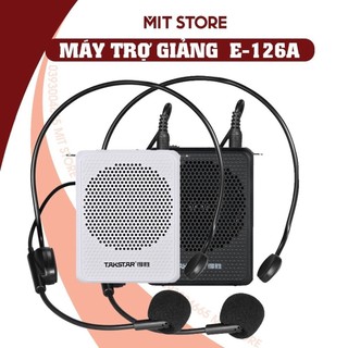 Máy trợ giảng cao cấp takstar e126a nhỏ gọn, bền đẹp, công suất loa 8w, mic nhạy, lọc ồn tốt