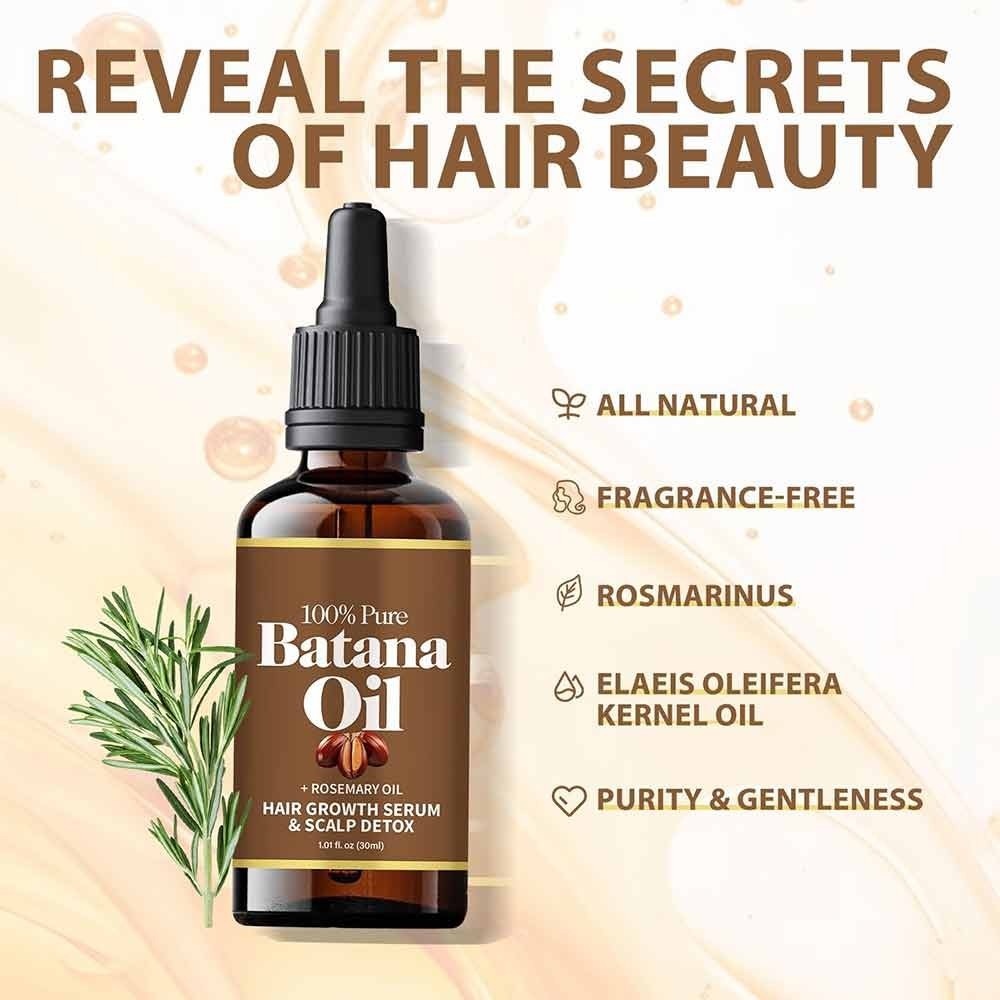 Batana oil hair growth serum rosemary oil for hair tonic growth hair serum