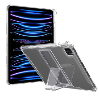 Ốp Lưng Đứng Cho OPPO Pad 2 2023 11 Air 10.3 Dành Cho Vivo Pad2 Pad11 Khe Cắm Bút Trong Suốt Chống Sốc Không Khí Máy Tính Bảng Giữ Vỏ
